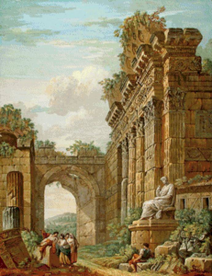 Даже руины прекрасны! - рим, люди - предпросмотр