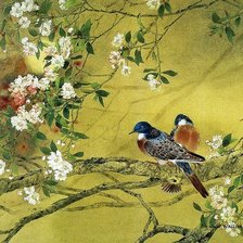 Оригинал схемы вышивки «Китайская живопись № 6» (№976198)