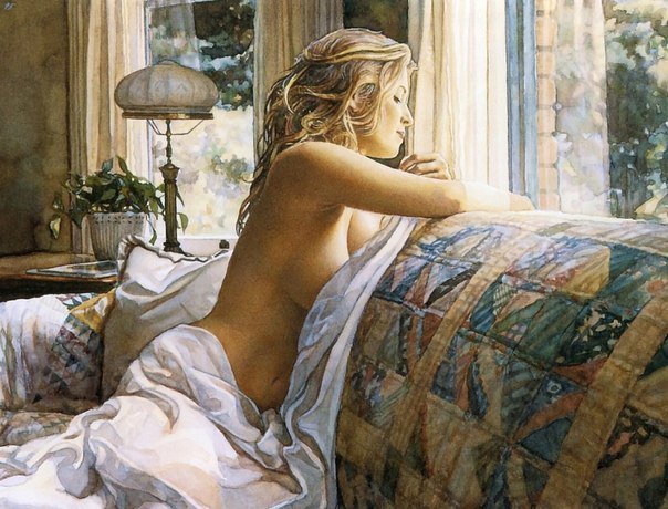 Девушка у окна - девушка - оригинал