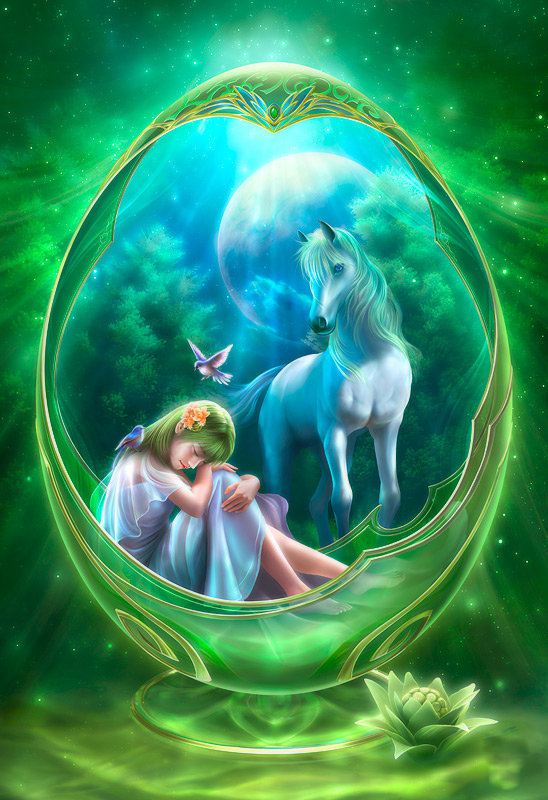 4 - аниме, фэнтези - оригинал