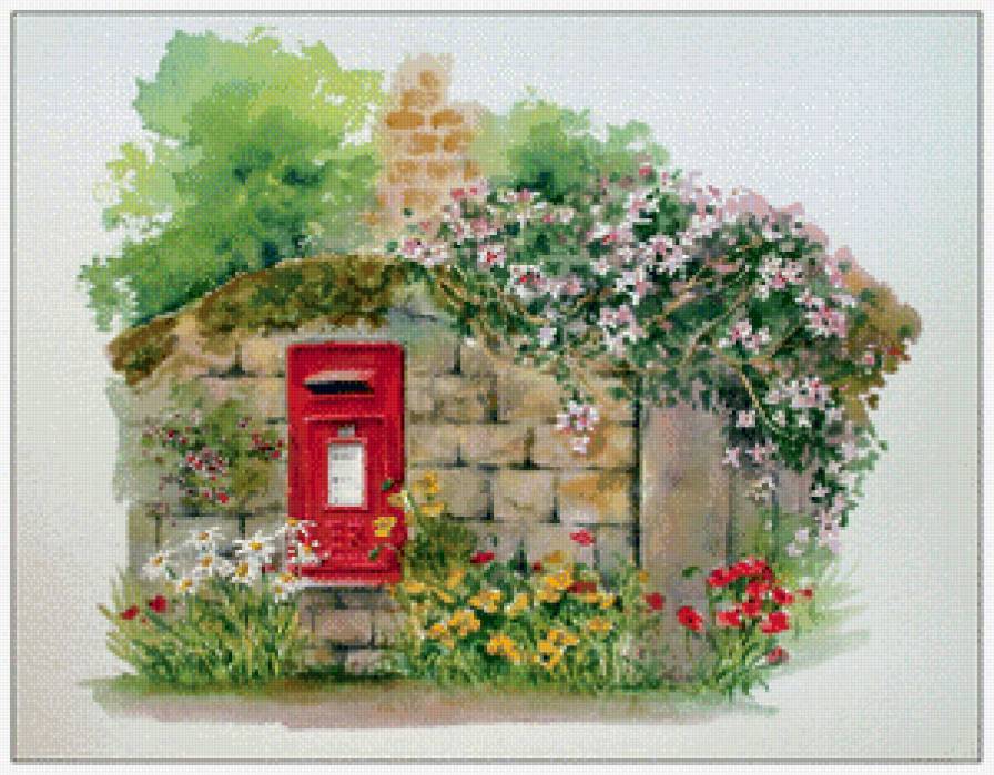 Акварель № 15 - живопись, архитектура, искусство, картина - предпросмотр