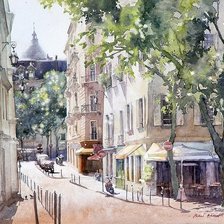 Схема вышивки «Акварель № 18»