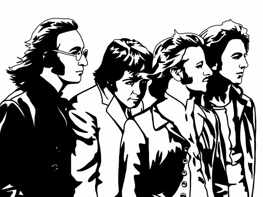 The Beatles - the beatles, музыка, рок - оригинал