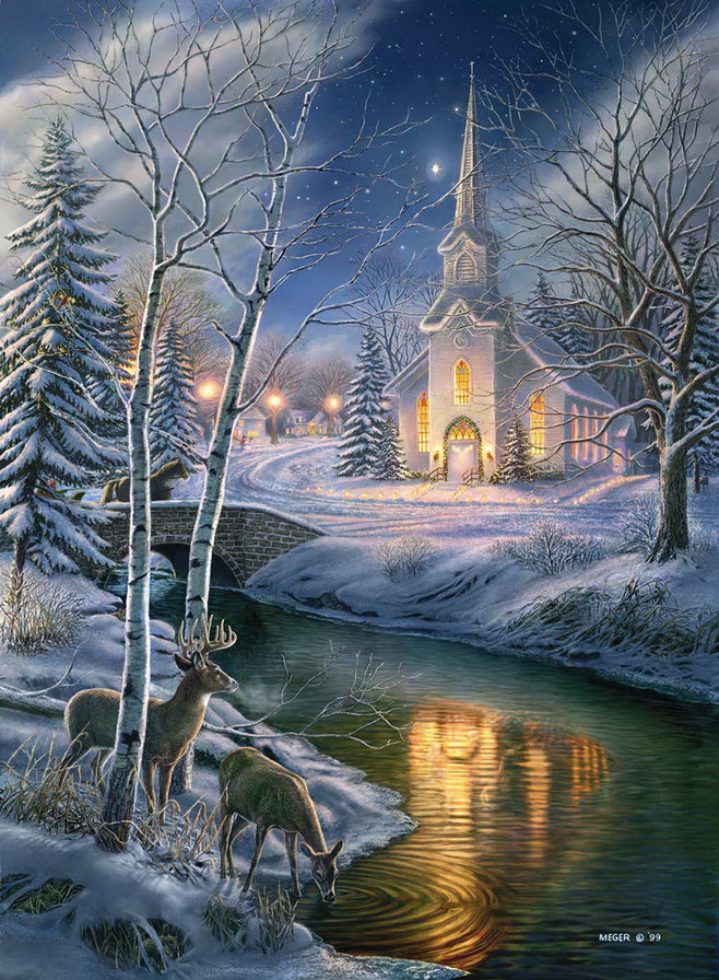 Рождественская ночь - оригинал