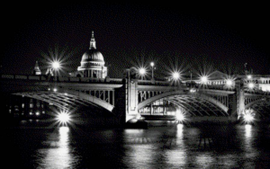 Мост - картина, мост - предпросмотр