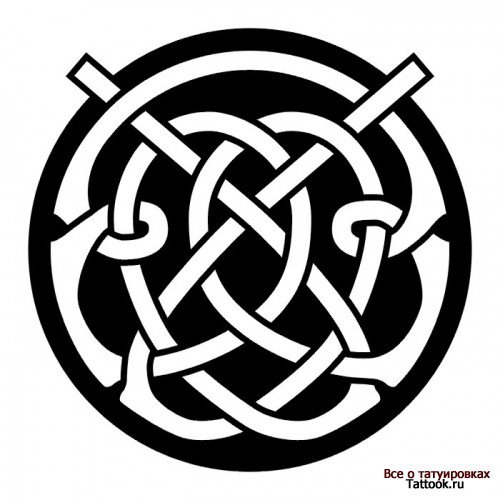 Тату - тату, черное белое - оригинал