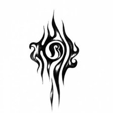 Схема вышивки «Тату»