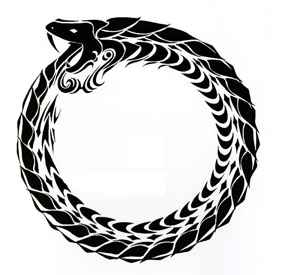 Тату - тату, черное белое - оригинал