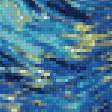 Предпросмотр схемы вышивки «Звездная ночь 35 цветов» (№977675)