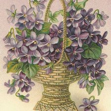 Схема вышивки «серия "корзины"»