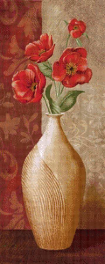 цветы в вазе - ваза, цветы - предпросмотр