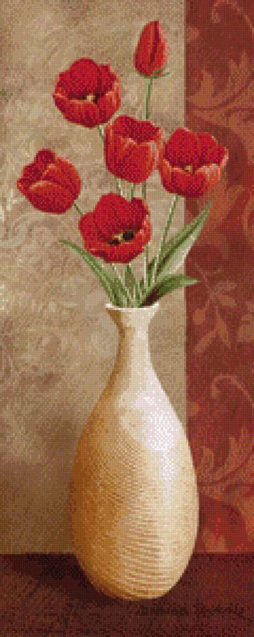 цветы в вазе - ваза, цветы - предпросмотр