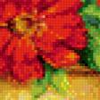 Предпросмотр схемы вышивки «Цветы в вазе» (№977944)