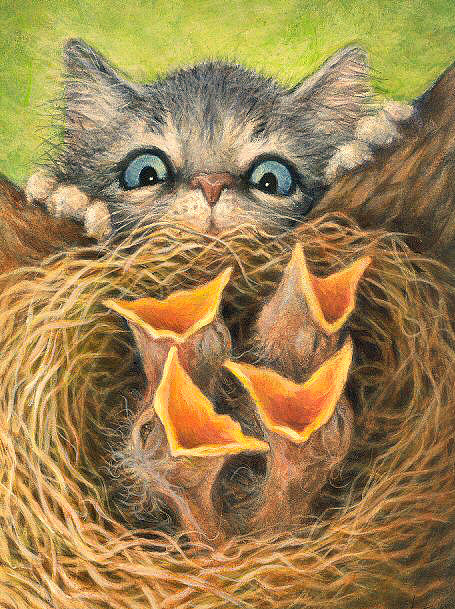 Серия "Забавные зверюшки" - оригинал