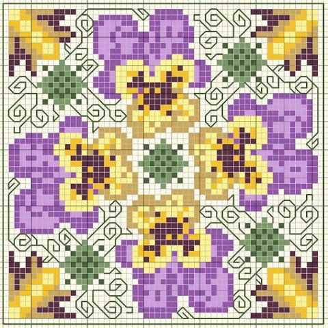 Анютины глазки - оригинал