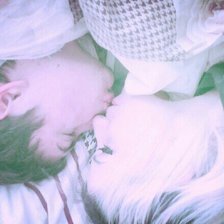 Схема вышивки «Поцелуйка»