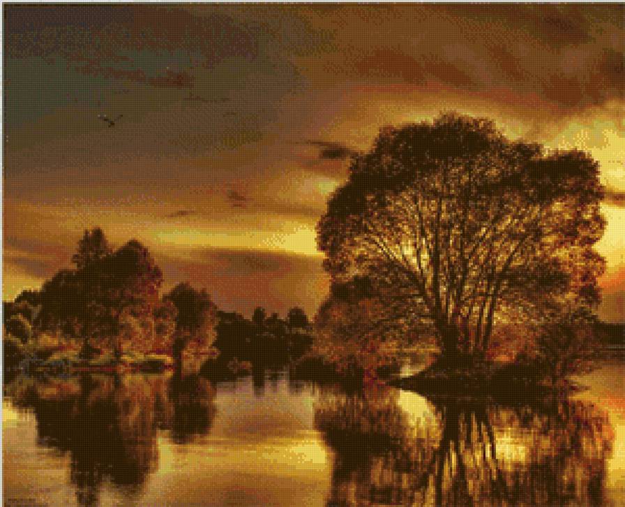 вечер - природа - предпросмотр