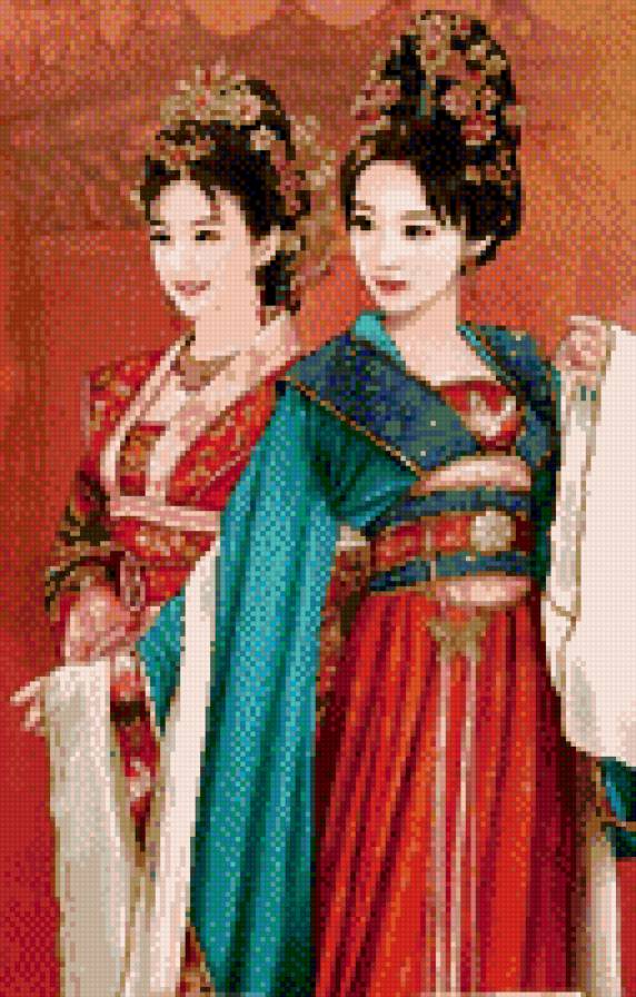 Китаянки - восток, девушка, , красота - предпросмотр