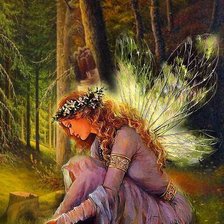 Схема вышивки «Лесная фея»