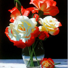 Схема вышивки «Розы»