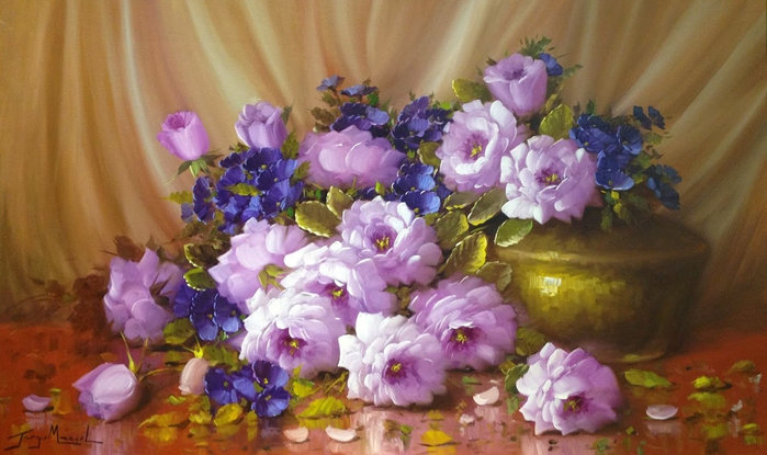 Розы - букет, розы, цветы - оригинал