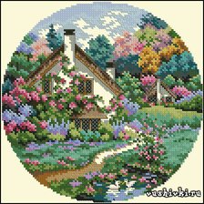 Цветы у дома