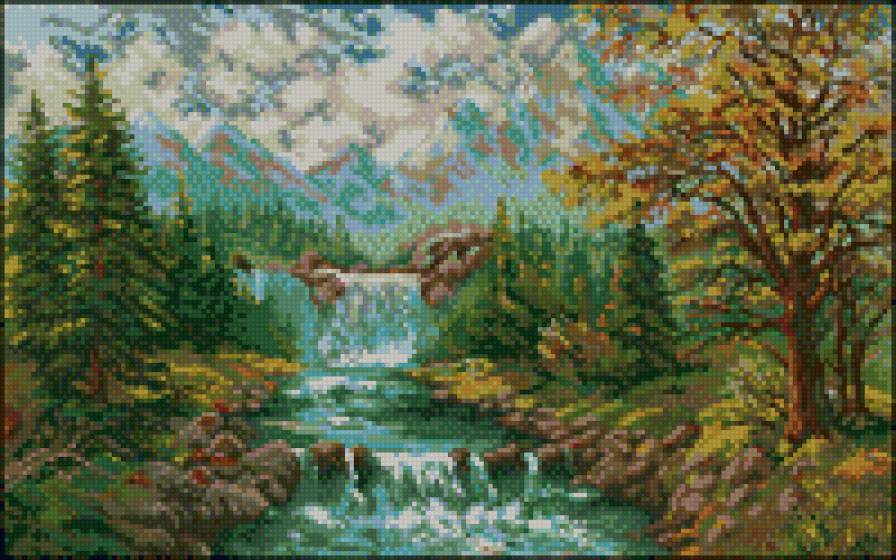 Водопад - предпросмотр