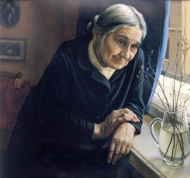 Бабушка - женщина, бабушка, люди, портрет - оригинал