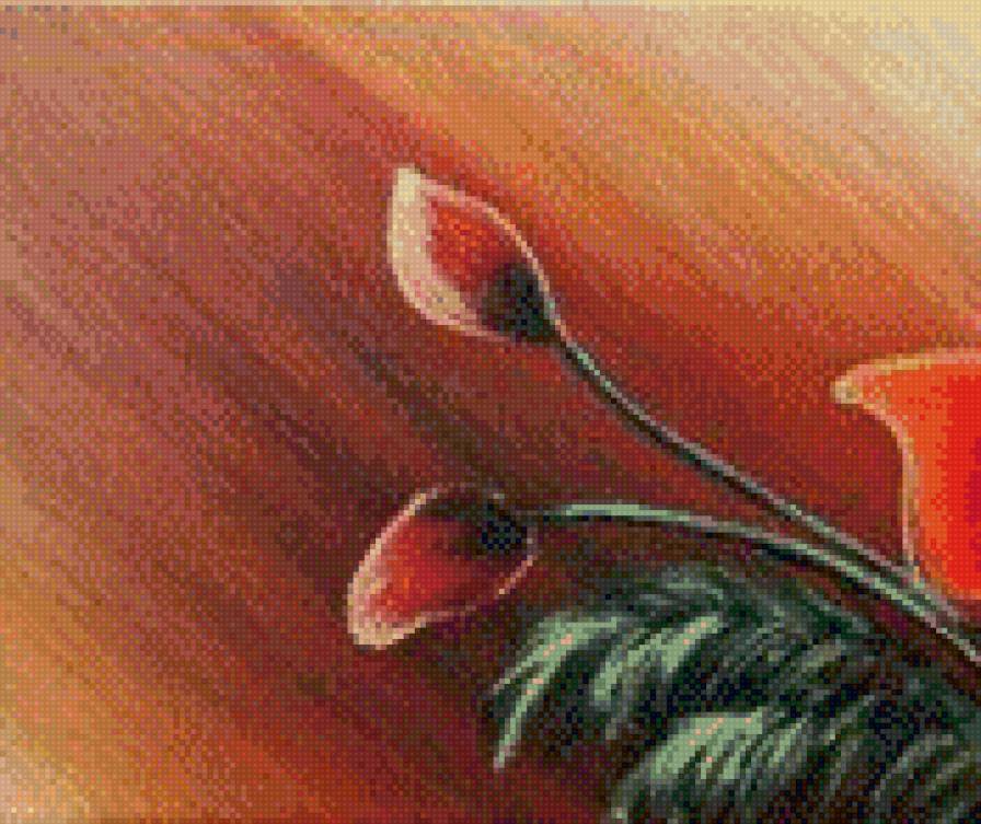 маки 1 триптих - предпросмотр