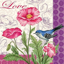 Схема вышивки «Серия "Пернатые" Райские птички"»