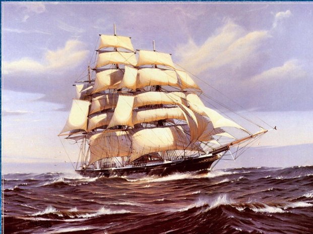 парусник - морская - оригинал