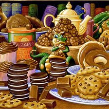 Схема вышивки «Дракончики»