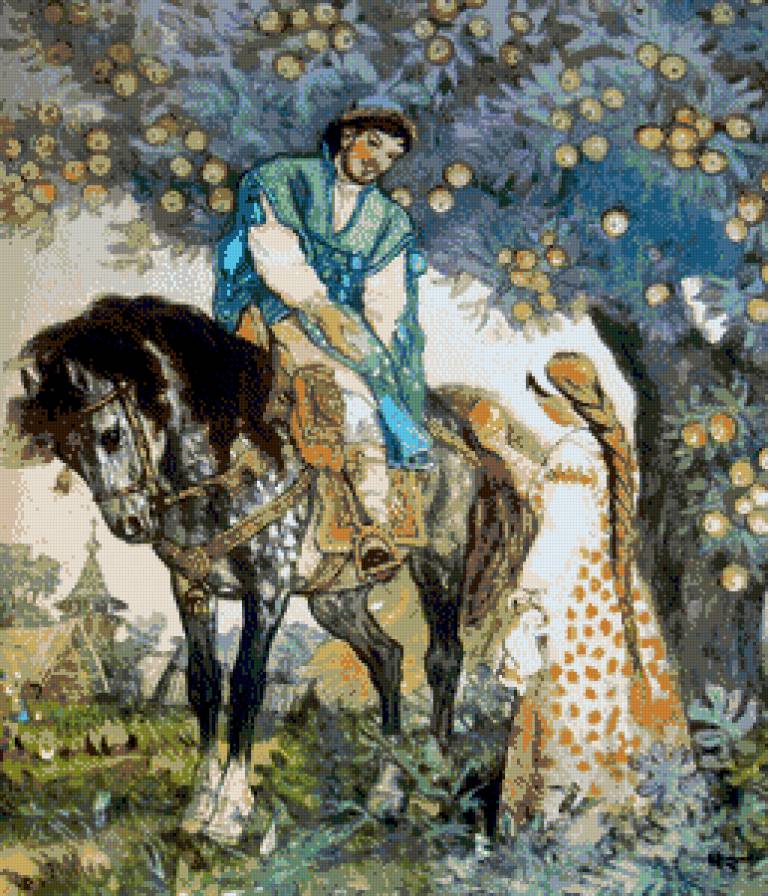 Молодильные яблочки - сказка - предпросмотр