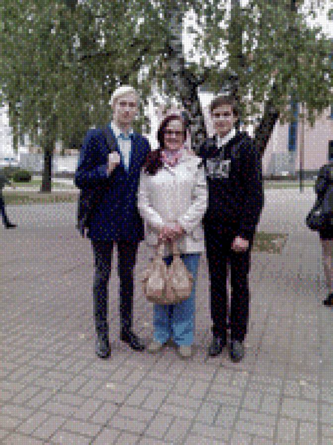 с сыновьями - предпросмотр