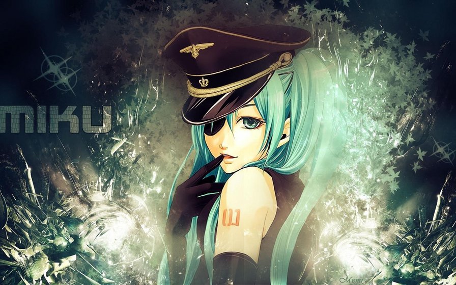 Miku - miku, anime, vokalod - оригинал