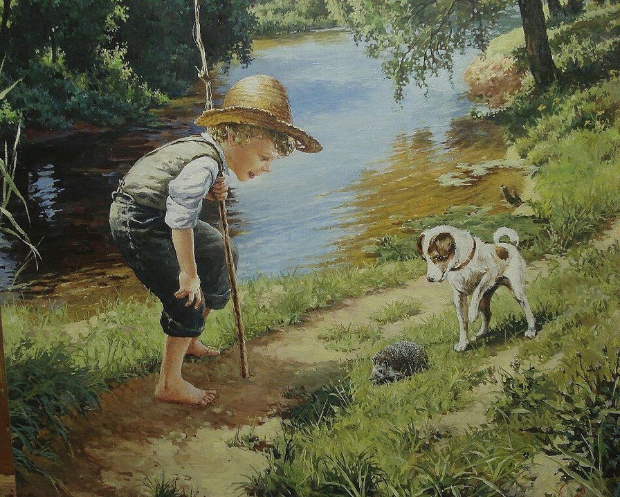 Детки - дети, природа - оригинал