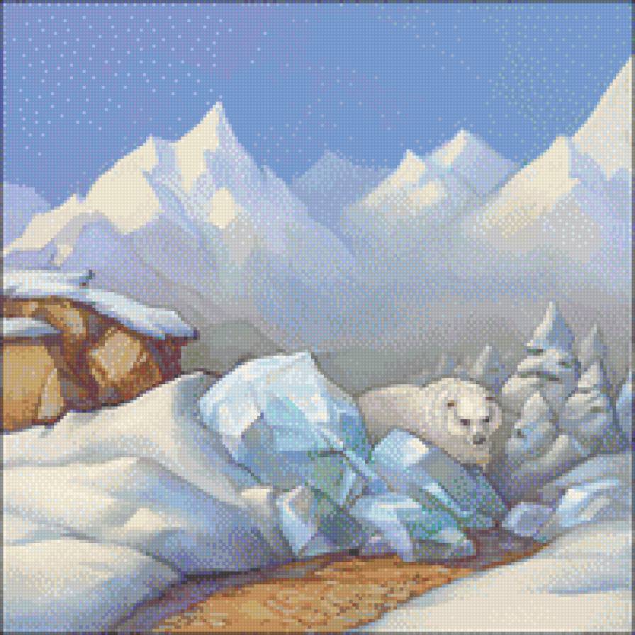 зима в тундре - предпросмотр