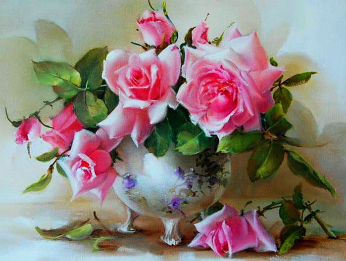 Чудесный букет - букет, цветы - оригинал