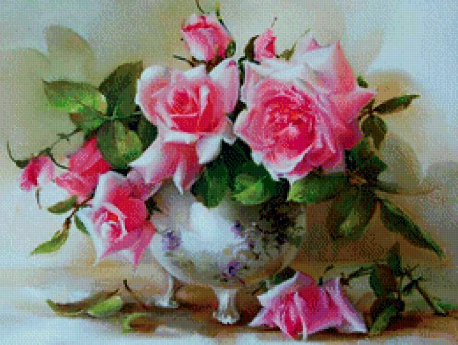 Чудесный букет - букет, цветы - предпросмотр