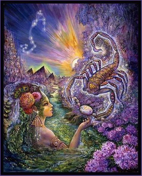 скорпион - зодиак, скорпион, девушка - оригинал