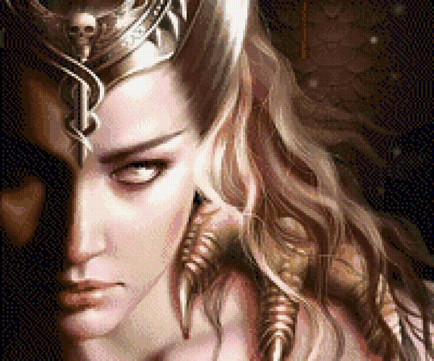 чья же это лапа? - лапа, девушка, чудище, фэнтези - предпросмотр