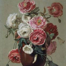 Схема вышивки «Ваза с цветами»