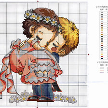 Схема вышивки «метрика18»