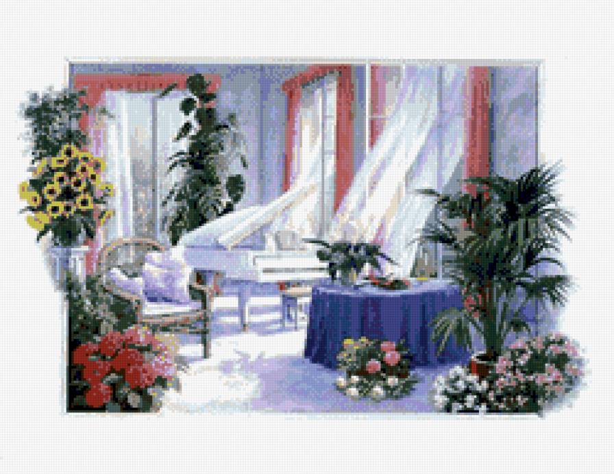 Гостинная - интерьер, комната - предпросмотр