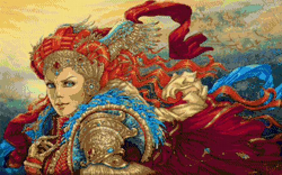 Дева-воин - девушка, легенда - предпросмотр