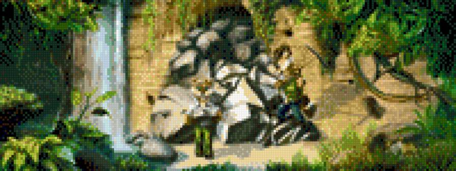 кот и кошка ищут сокровища - предпросмотр