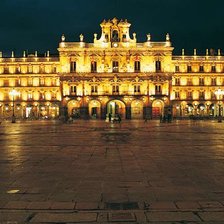 Схема вышивки «Plaza Mayor Salamanca»