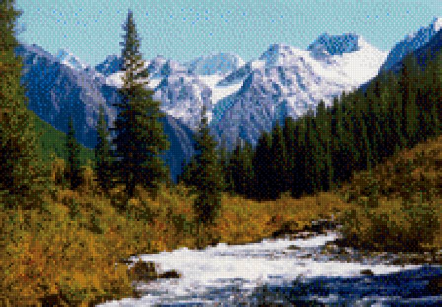 Алтай - природа, лес, горы - предпросмотр