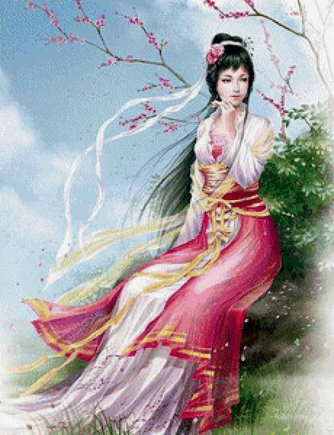 та что ждёт - китай, девушка - предпросмотр