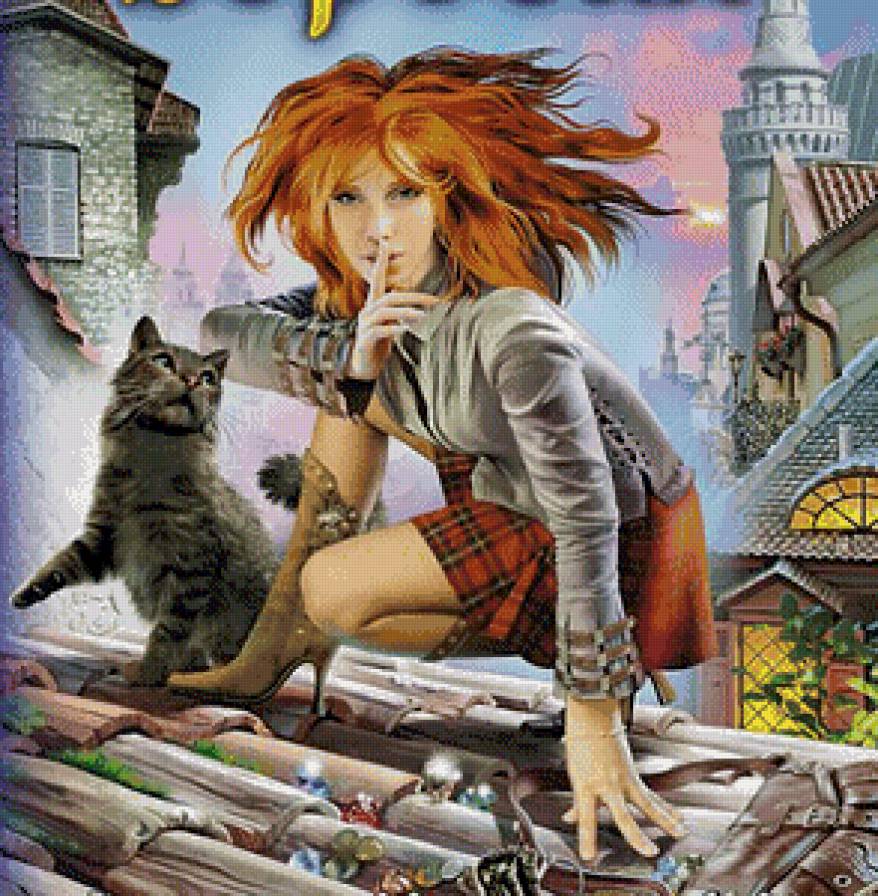 Воровка - фэнтази, иллюстрации, сказки - предпросмотр